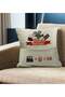 Fun Designed Organizer Cream Throw Pillow with Remote Control and Snack Pocket - 11, Home Deco - 2