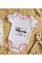 BK Kids "I'm from Rize—What Happened?" Printed Pink Baby Bodysuit-1, 12–18 months - 2