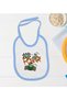 Bk Kids Race Time Designed Blue Baby Bodysuit and Bib Gift Set - 1, 12-18 Months. - 3