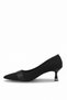 Elit Pm559 K14 Women's Classic High-Heeled Shoes, Black. - 3