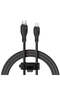 Pudding Series Fast Charging Cable With High-Speed Data Transmission USB-A to Lightning 20 W 24 A 2 M - White - 2
