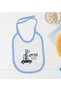 BK Kids Little Baby Blue Bodysuit and Bib Gift Set #1, 12–18 Months - 3