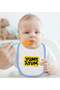 Bk Kids Yum Yum Designed Blue Baby Bodysuit and Bib Gift Set - 1, for Ages 12-18 Months. - 4
