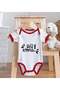 BK Kids Riv Riv Etma-Designed Red Baby Bodysuit and Bib Gift Set—1 (0–3 Months) - 4