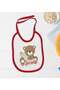BK Kids Cute Bear-Printed Red Baby Bodysuit and Bib Gift Set-1, 0–3 Months - 3
