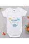 Bk Kids Uncle's Design for Boys White Baby Bodysuit - 1, 0-3 Months.