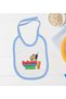 Bk Kids Don'T Mess with My Dad - Designer Blue Baby Bodysuit and Bib Gift Set - 1, 12-18 Months. - 3