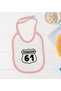 Bk Kids Trabzon-Designed Pink Baby Bodysuit and Bib Gift Set - 1, for 0-3 Months. - 4