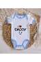 BK Kids "I Love Daddy" Blue Baby Bodysuit-1, 12–18 months - 3