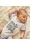 Bk Kids I'M Pretty Designed Blue Baby Bodysuit - 1, 3-6 Months. - 5