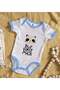 BK Kids "But First Milk" Design Blue Baby Bodysuit-1, 12–18 months - 2