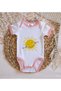 BK Kids Smile More Pink Baby Bodysuit with Design - 1 (12–18 months) - 3