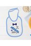 Bk Kids Circumcision-Themed Blue Baby Bodysuit and Bib Gift Set - 3, for Ages 12-18 Months. - 3