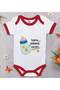 BK Kids "Give Me My Milk" Printed Red Baby Bodysuit-1, 0-3 Months