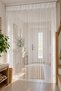 Ip Curtain Special Series, Thin Chain, Off-White Color (100 * 300), Can Be Used with a Mounting Frame and in a Rustic Style. - 4