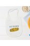 Bk Kids Darlama – White Baby Bodysuit and Bib Gift Set – 1, for Ages 0-3 Months. - 4