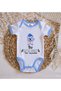 BK Kids "I Didn't Choose This Glittering Life" Printed Blue Baby Bodysuit-1, 12–18 months - 3