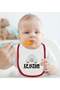 Bk Kids Ep Warm and Comfortable Red Baby Bodysuit and Bib Gift Set - 1, for Ages 12-18 Months. - 3