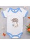 BK Kids "Hello Little One" Baby Blue Bodysuit - 1 (12–18 months)