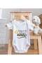 Bk Kids Geliysen Gel Design White Baby Bodysuit and Bib Gift Set - 1, 12-18 Months. - 5