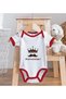 BK Kids Red Baby Bodysuit with Circumcision Design - 1, 12–18 months - 4