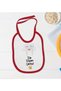 Bk Kids First Tooth Design Red Baby Bodysuit and Bib Gift Set - 1, for Ages 6-9 Months. - 4