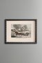 Winter Morning in the Countryside - Vintage Patterned Painting - Slim Model
