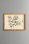 زيتون دالي - لوحة فنية بنقشة عتيقة - تصميم رقيق
