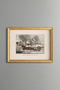 Winter Morning in the Countryside - Vintage Patterned Painting - Slim Model