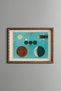 Lunar Eclipse - Vintage Patterned Painting - Slim Model