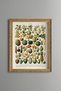 Fruits and Vegetables - Vintage Patterned Painting - Slim Model