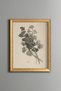 Elegant Wildflowers - Vintage Patterned Painting - Slim Frame