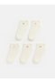 Freezen Store Women's Bow-Embellished Ankle Socks, Pack of 5.