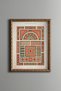 Colorful Geometric Ornament - Vintage Patterned Painting - Slim Model