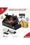 Portable Multi-Use Gas Grill With Temperature Gauge, 2500W Power, Carrying Bag, Outdoor Camping, Balcony, Garden BBQ, Black DLC-P3413S - 5