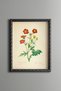 Red Flowers - Vintage Patterned Painting - Slim Model