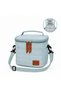 Baby Thermal Food and Feeding Bag – with Side Pocket, Double Handles, Suitable for Hand and Shoulder Carrying – Blue.