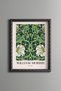 Green Leaf Pattern - Vintage Patterned Painting - Slim Model