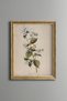 White Flower Bouquet - Vintage Patterned Painting - Slim Model