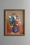 Flower Bouquet - Vintage Patterned Painting - Slim Model