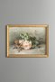 Roses - Vintage Patterned Painting - Fine Model
