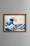 The Great Wave Off Kanagawa - Vintage Patterned Painting - Slim Model