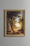 Forest Landscape - Vintage Patterned Painting - Slim Model