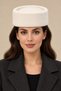 Women's Pillbox Model Hat Without Brim - 2