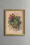 Flower Basket - Vintage Patterned Painting - Slim Model