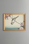 Dalda Kırlangıç - Vintage Patterned Painting - Slim Model