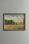 Country House - Vintage Patterned Painting - Fine Model
