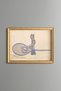 The Monogram of Suleiman the Magnificent - Vintage Patterned Painting - Slim Model