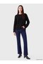 Peak New Season Black Openwork Women's Knit Sweater - 2