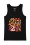 2027 Good Vibes – Leopard Print Pink Glam New Year Graphic Tank Top for Women